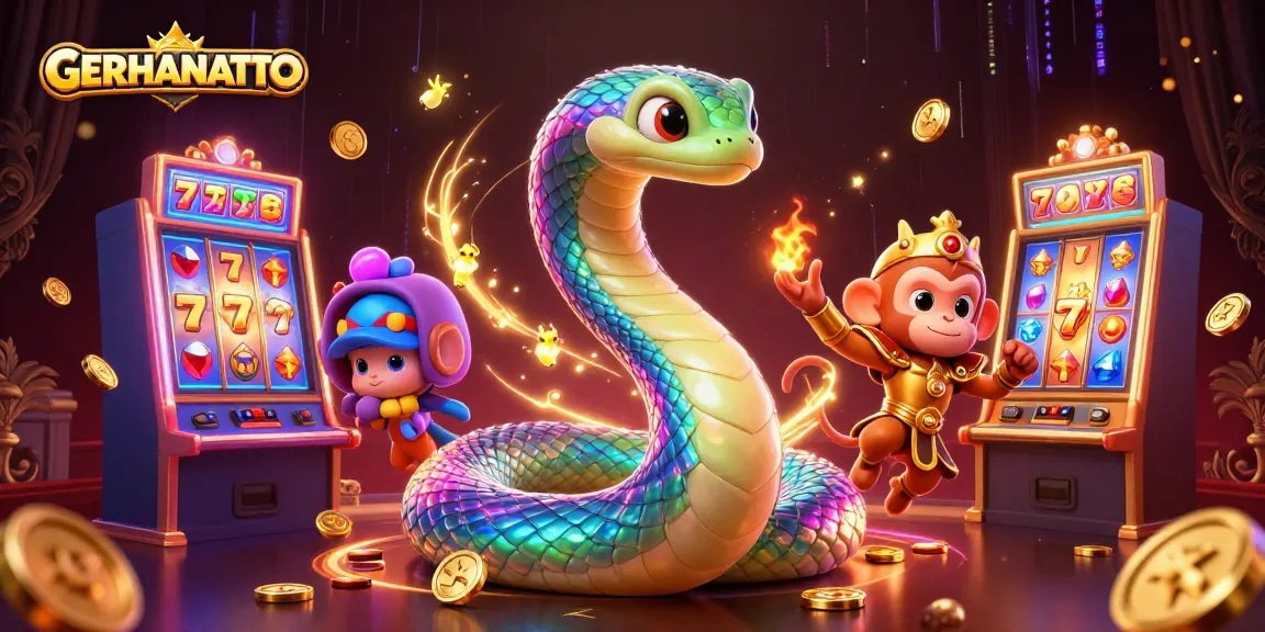 GERHANATOTO menawarkan pengalaman bermain yang memikat dengan ilustrasi kasino 3D penuh warna.