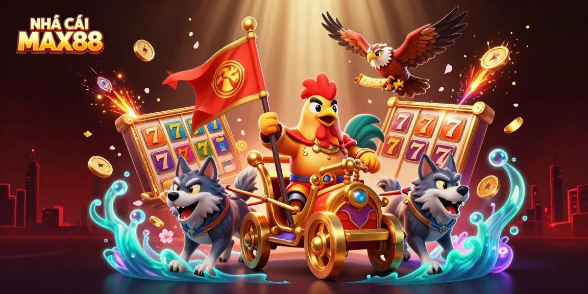 Engage with NHÀ CÁI MAX88 for exhilarating slot adventures amidst vivid 3D art.