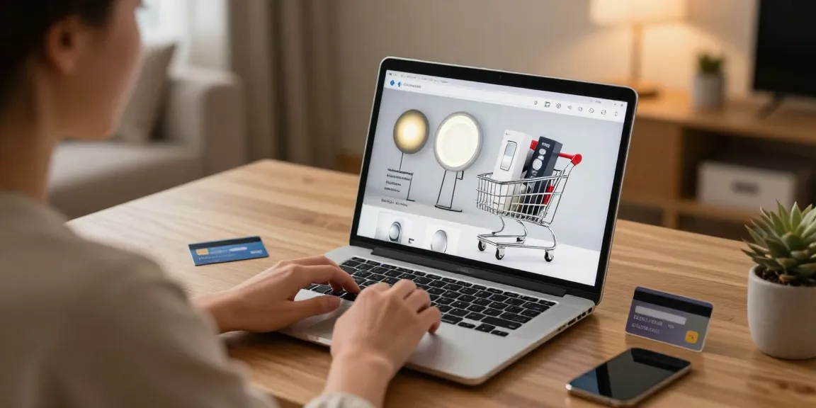 Lustre led products showcased during online shopping for the best deals on e-commerce platforms.