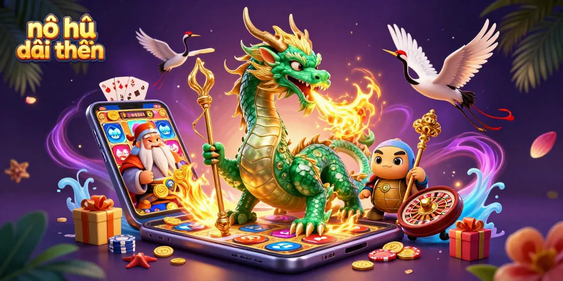 Experience nổ hũ đổi thưởng in an ultra-detailed 3D spectacle featuring iconic characters.